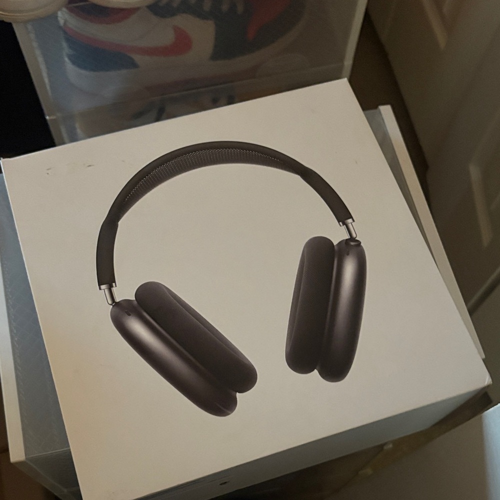 Apple Wireless Headphones in Dark Gray